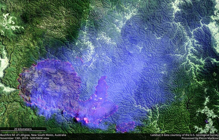 Bushfire NW of Lithgow, New South Wales, Australia - November 13th, 2019 (49064701201).jpg