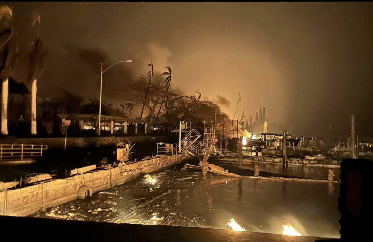 2023 Maui fires - Lahaina damage via Coast Guard.jpg
