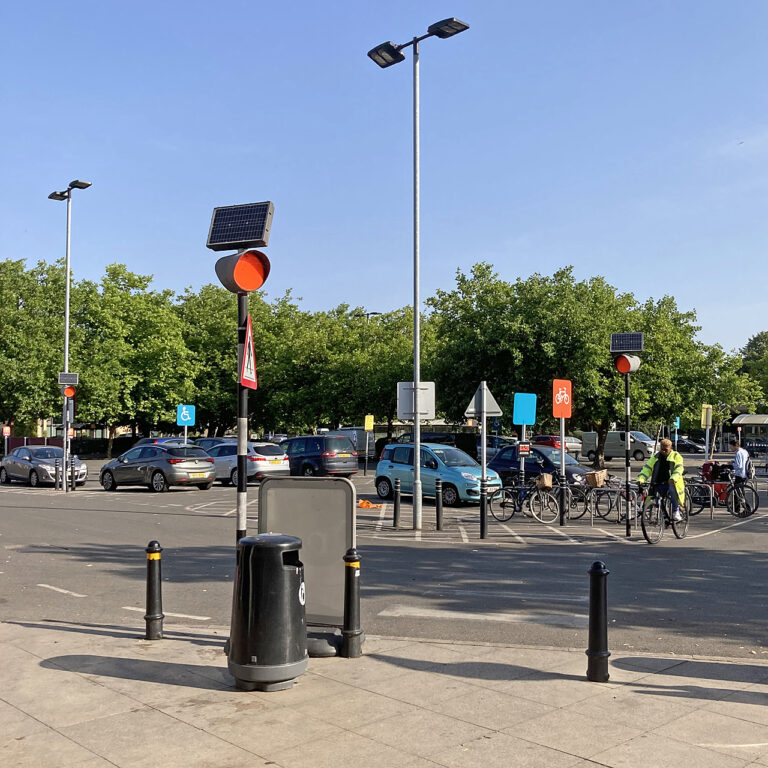 At Sainsbury's early during the heatwave of July 2022 - geograph.org.uk - 7231983.jpg